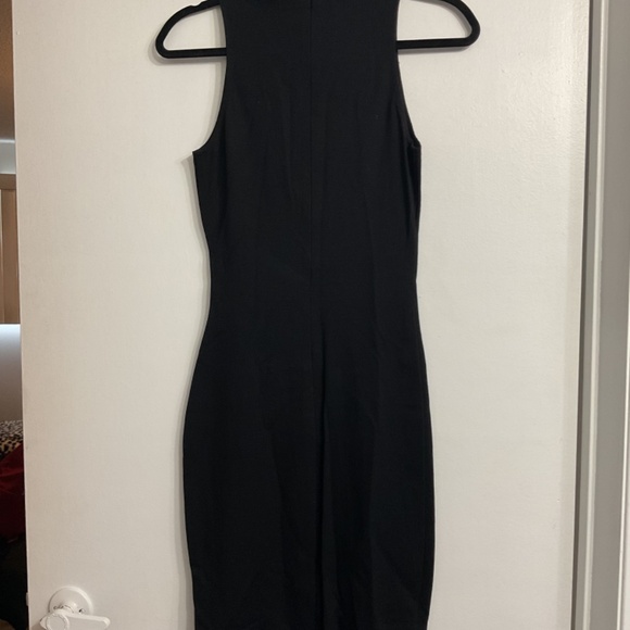 New Black Mock Neck Dress - Picture 2 of 2